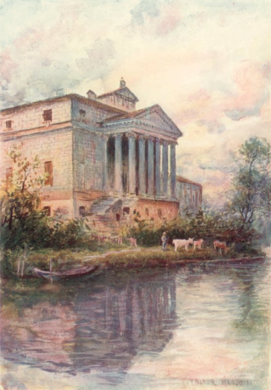 Palazzo Foscari ved Malcontenta af A. Trevor Haddon