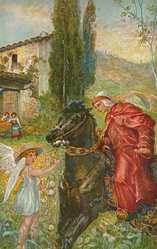 Episode fra Dantes liv af A. del Senno