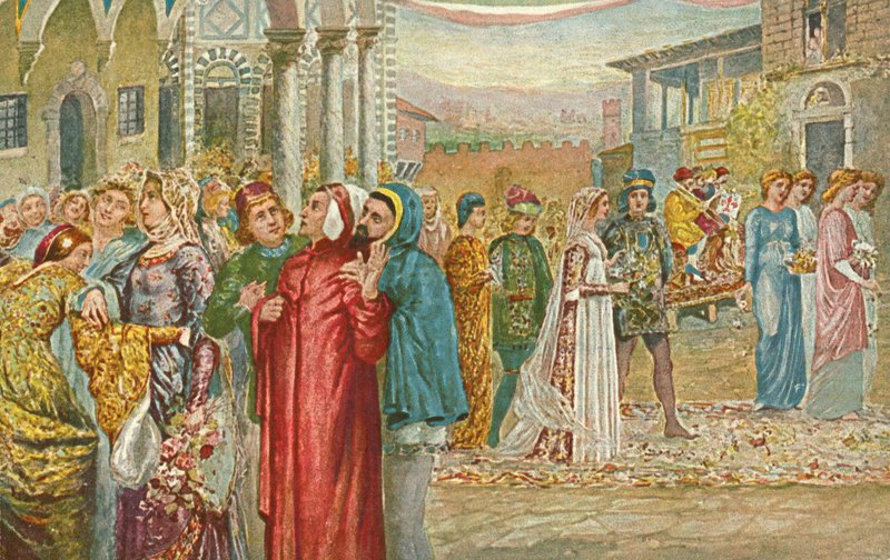 Episode fra Dantes liv af A. del Senno
