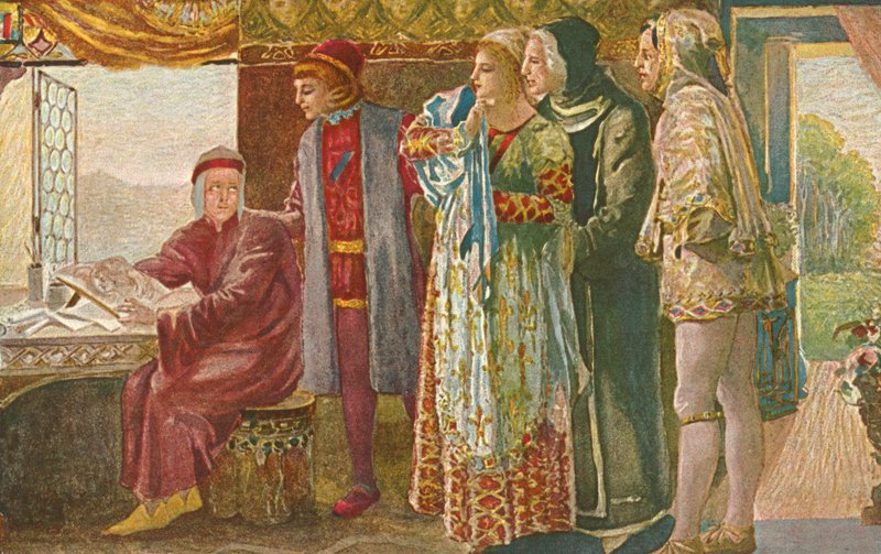 Episode fra Dantes liv af A. del Senno