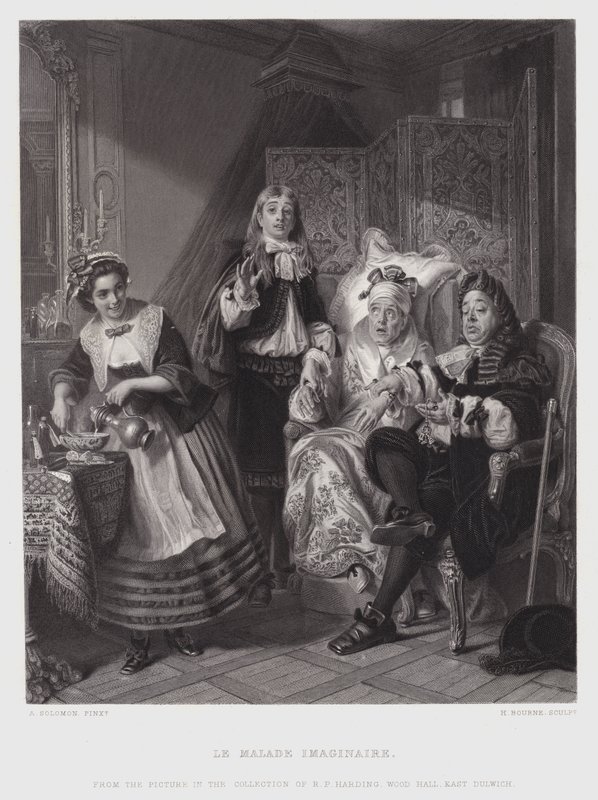 Den imaginære ugyldige (gravering) af Abraham Solomon