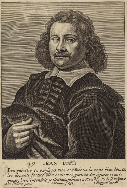 Portræt af Jan Both af Abraham Willaerts