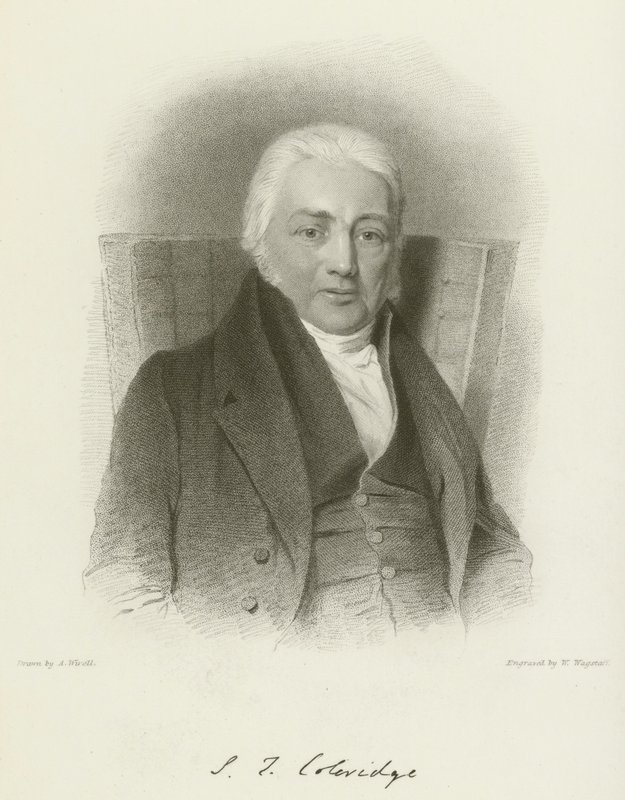 Samuel Taylor Coleridge af Abraham after Wivell