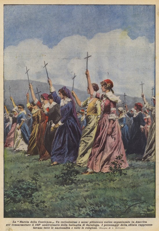Bevidsthedsmarchen af Achille Beltrame