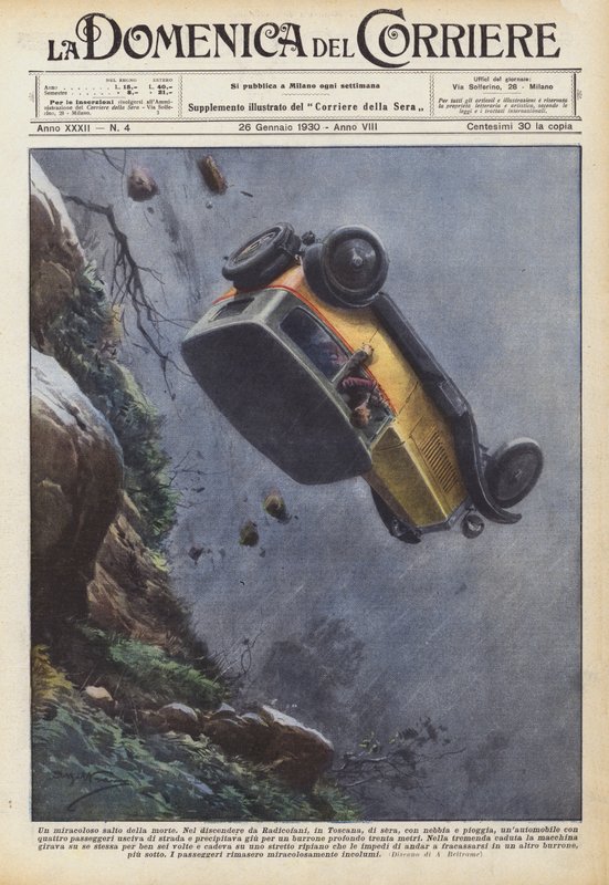Et mirakuløst dødsspring af Achille Beltrame