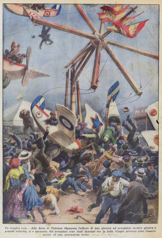 En tragisk flugt af Achille Beltrame