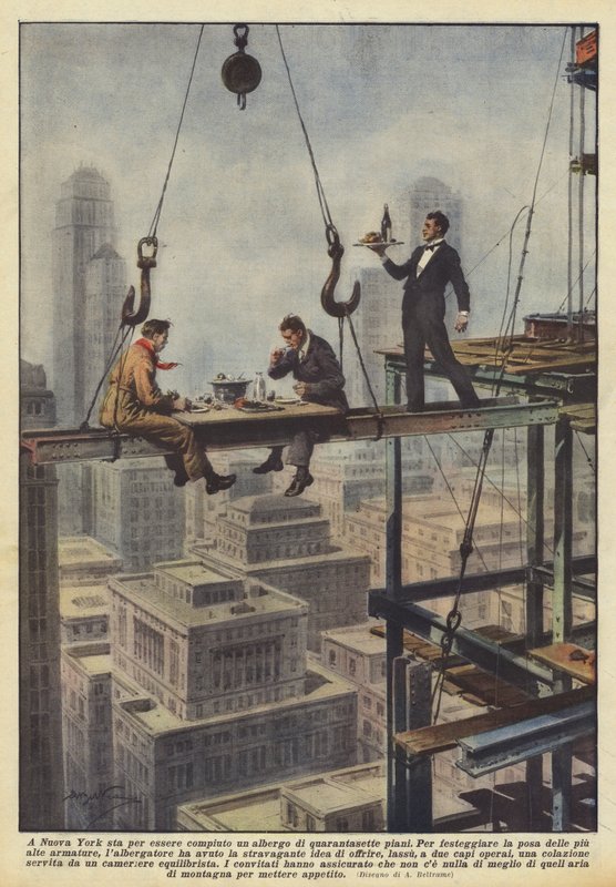 Et 47-etagers hotel er ved at blive bygget i New York af Achille Beltrame