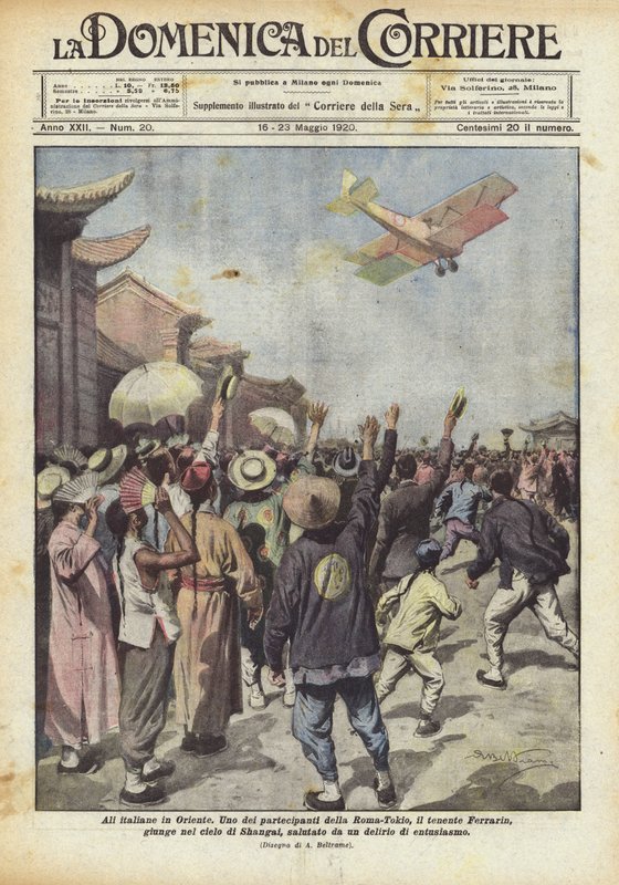 Italienske fløje i øst af Achille Beltrame
