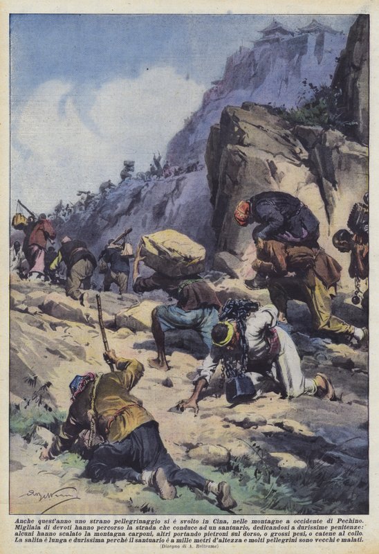 Også i år fandt en mærkelig pilgrimsrejse sted i Kina, i bjergene vest for Beijing af Achille Beltrame