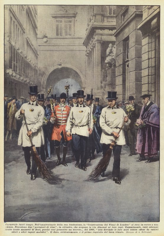 Karneval ude af tiden af Achille Beltrame