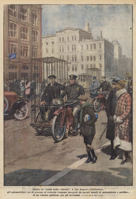 Mod fartens vanvid af Achille Beltrame