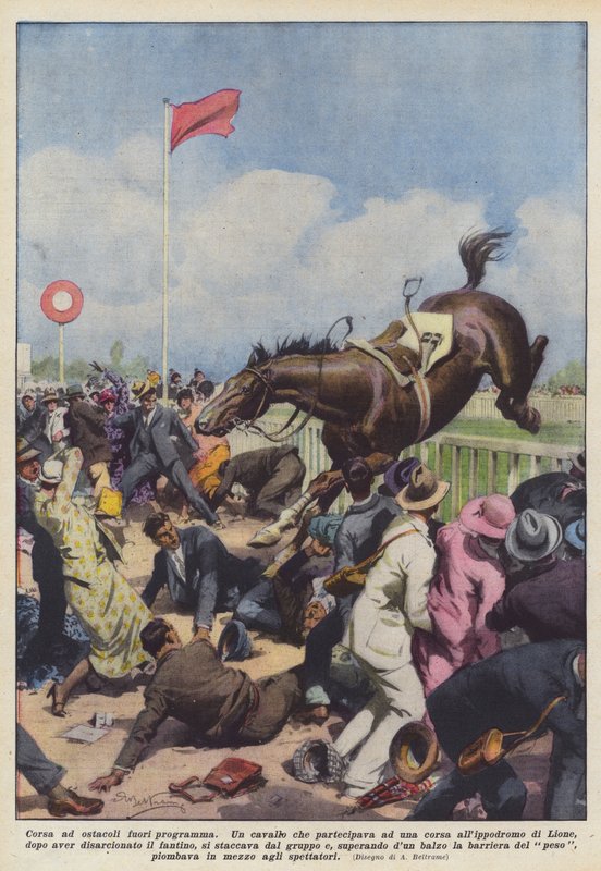 Uplanlagt forhindringsbane af Achille Beltrame
