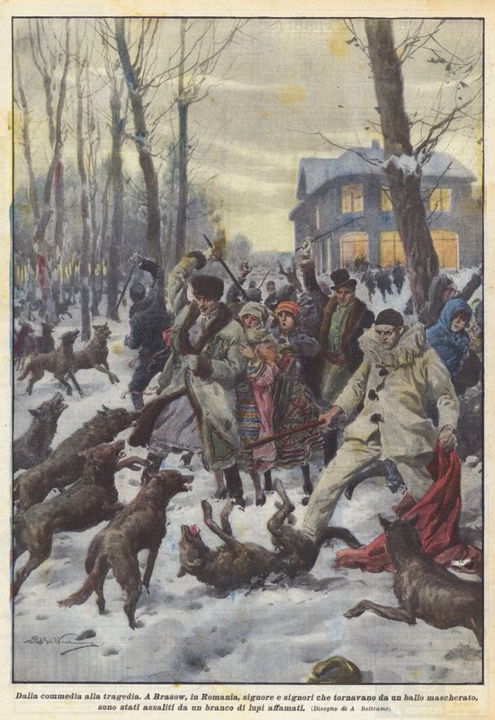 Fra komedie til tragedie af Achille Beltrame