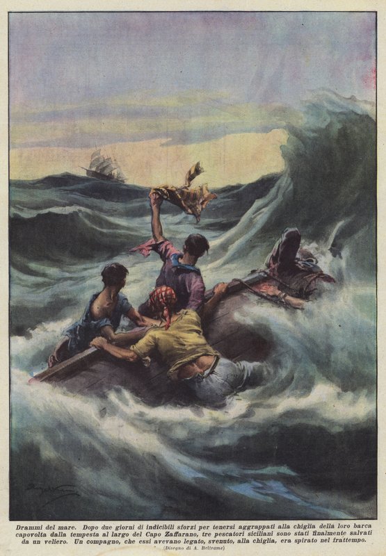 Havets dramaer af Achille Beltrame
