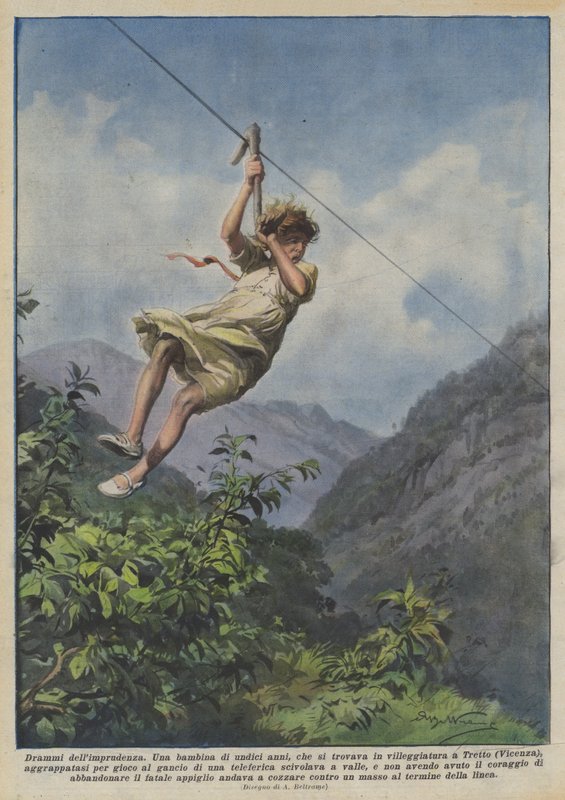 Dramaer af uforskammethed af Achille Beltrame
