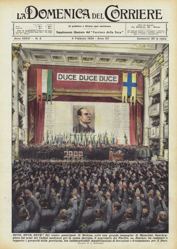 Duce, Duce, Duce! af Achille Beltrame