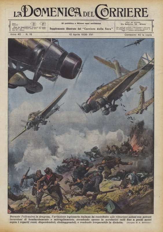 Bidrog de italienske legionærstyrker til sejrene under offensiven i Aragon? af Achille Beltrame