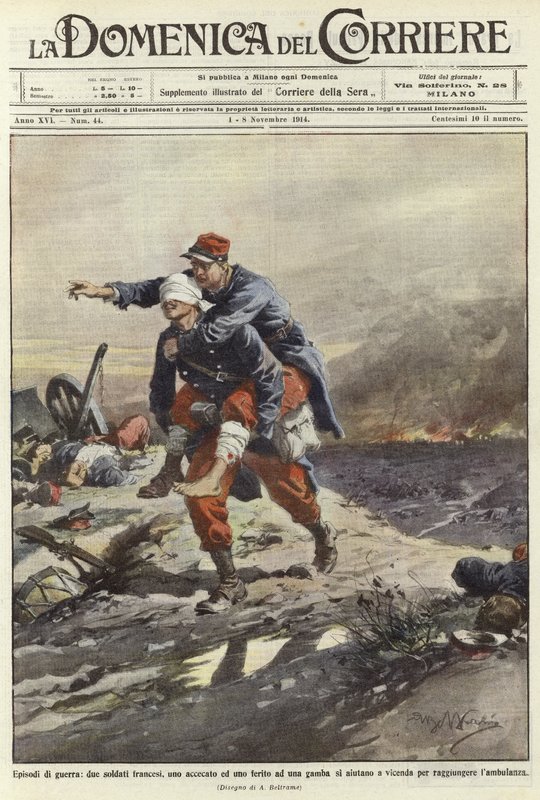 Episoder af krig af Achille Beltrame