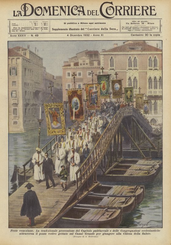 Venetianske festivaler af Achille Beltrame