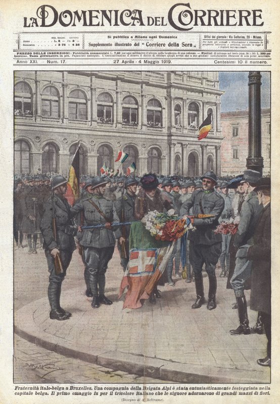 Fraternita italo-belga a Bruxelles  af Achille Beltrame