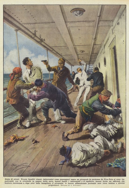 Pirat-eksperimenter af Achille Beltrame