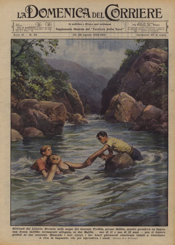 Ungdom af Littorio af Achille Beltrame