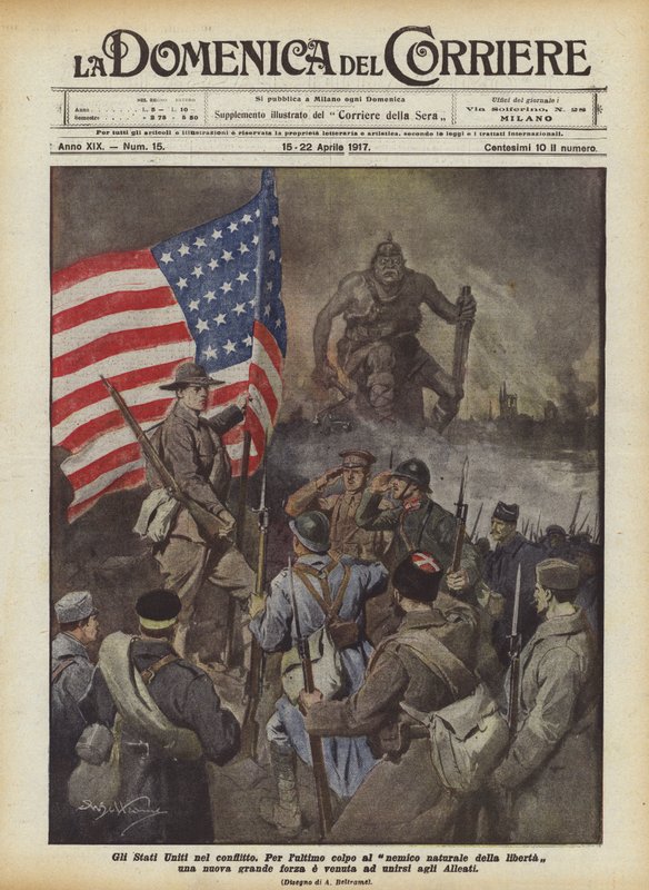USA i konflikten af Achille Beltrame
