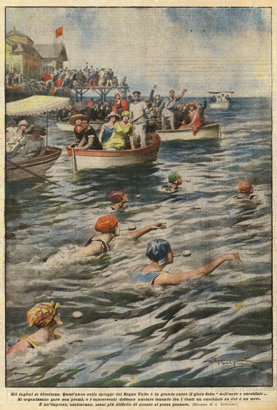 Briterne har det sjovt af Achille Beltrame