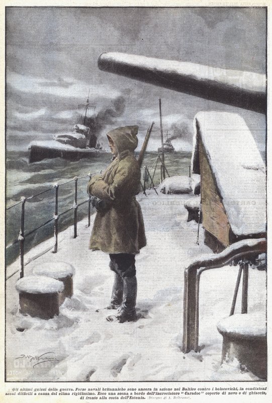 De sidste glimt af krigen af Achille Beltrame