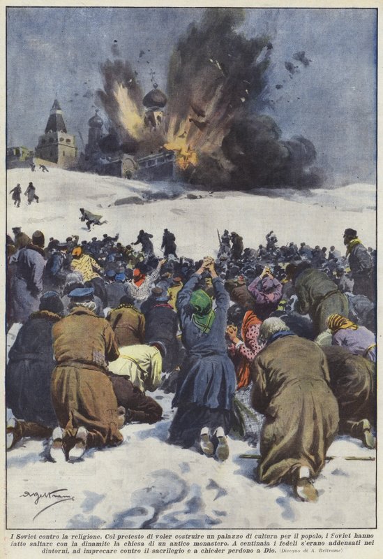 Sovjet mod religion af Achille Beltrame