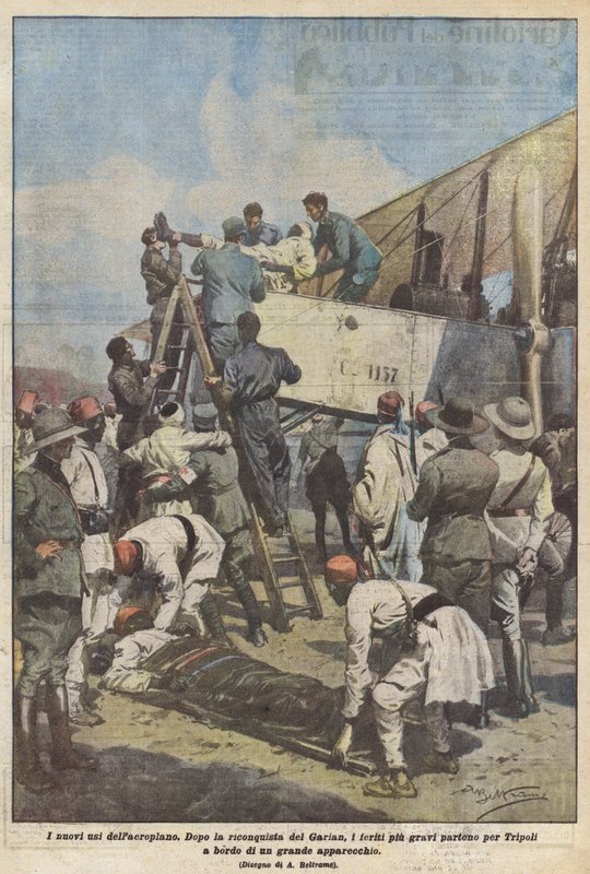 De nye anvendelser af flyet af Achille Beltrame