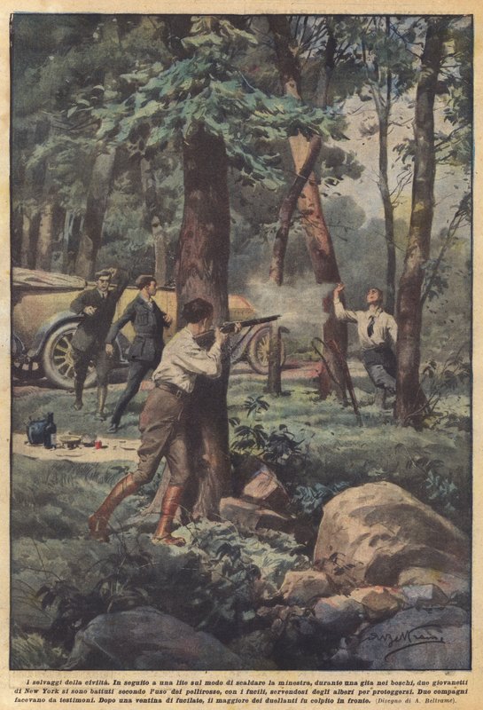 Civilisationens vilde af Achille Beltrame
