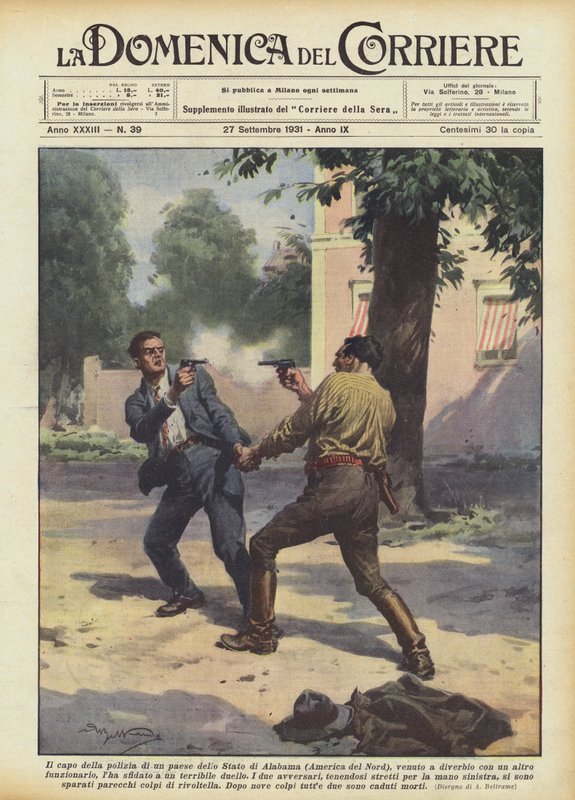 Politichefen i en by i staten Alabama (Nordamerika), som var uenig med ? af Achille Beltrame