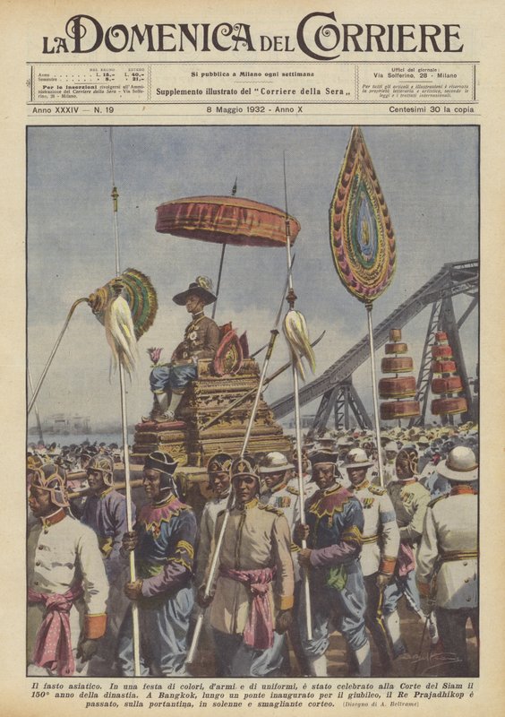 Den asiatiske pragt af Achille Beltrame