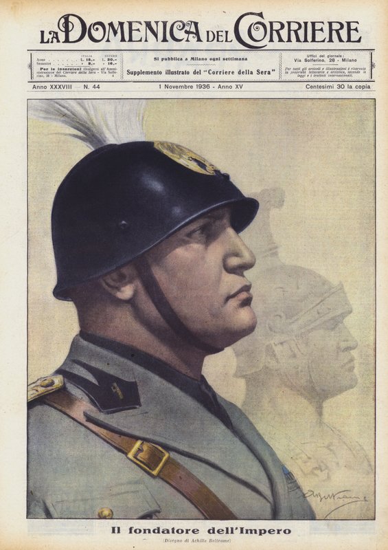 Grundlæggeren af ​​imperiet af Achille Beltrame