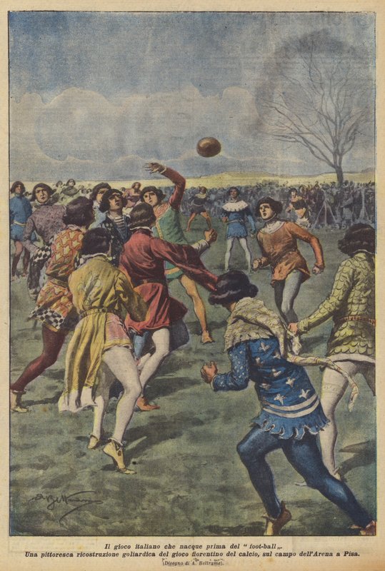 Det italienske spil, der blev født før fodbolden af Achille Beltrame