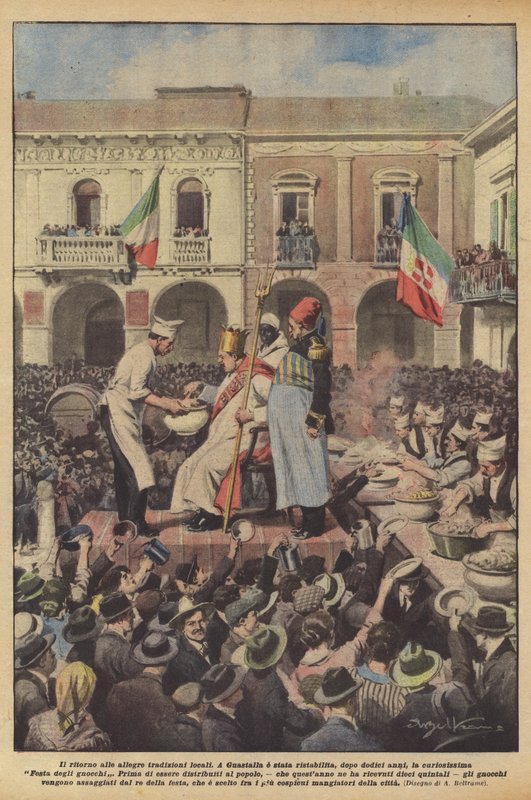 Tilbage til de muntre lokale traditioner af Achille Beltrame