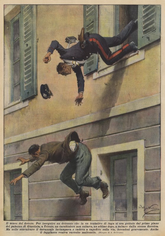 En følelse af pligt af Achille Beltrame