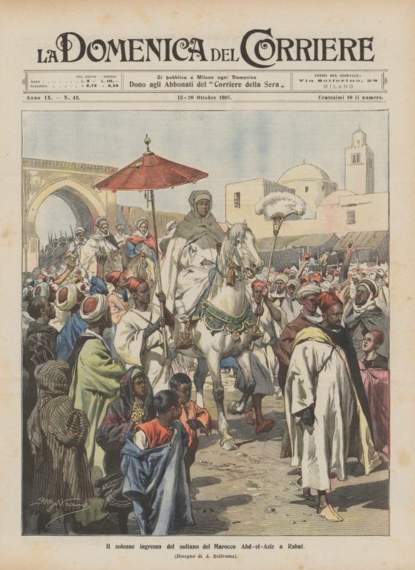 Sultanen af Marokkos Abd-el-Aziz