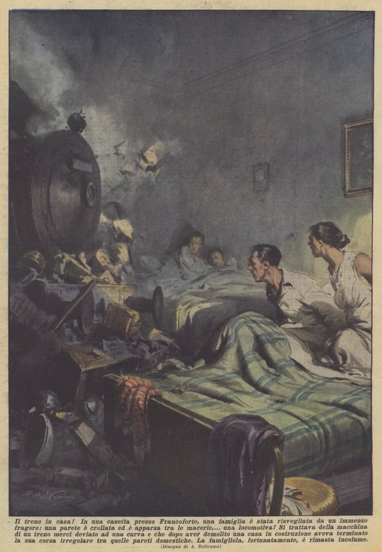 Toget i huset! af Achille Beltrame