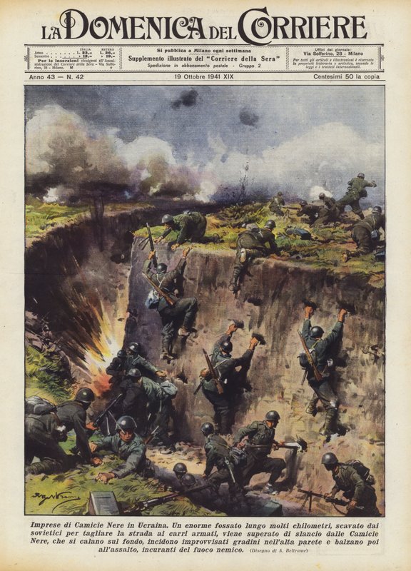 Sorte skjorter Virksomheder i Ukraine af Achille Beltrame