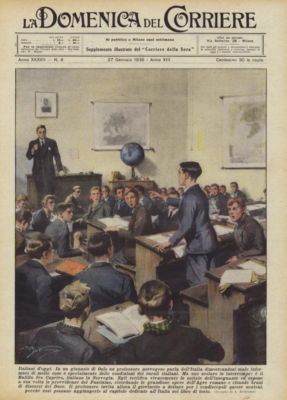 italienere i dag af Achille Beltrame