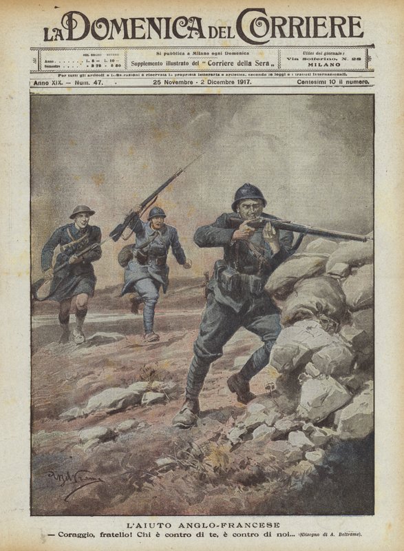 anglo-fransk bistand af Achille Beltrame