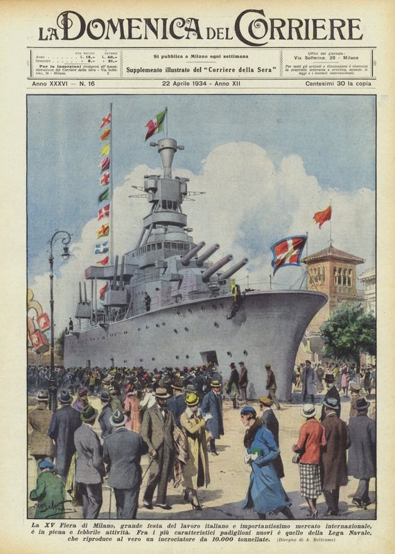 XV Fiera di Milano, en stor italiensk arbejdsdag og et meget vigtigt internationalt marked? af Achille Beltrame