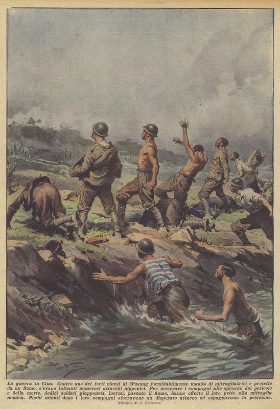 Krigen i Kina af Achille Beltrame