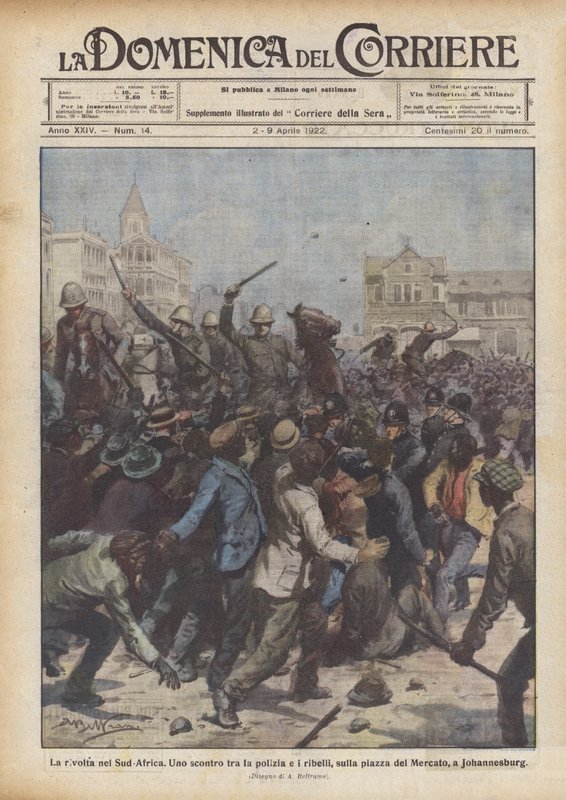 Oprøret i Sydafrika af Achille Beltrame