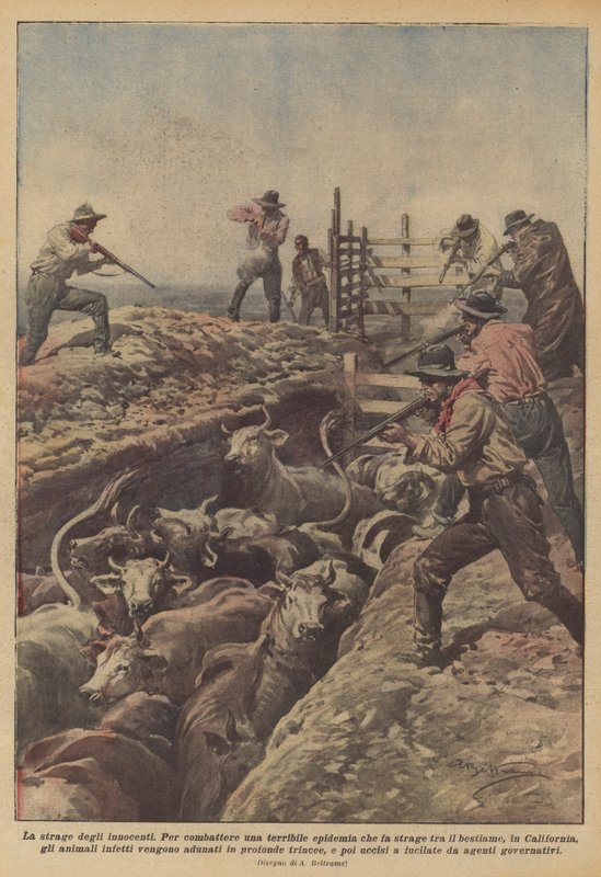 Massakren på de uskyldige af Achille Beltrame