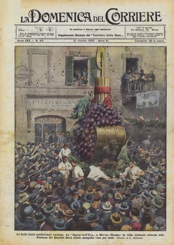 De smukke traditionelle italienske festivaler af Achille Beltrame