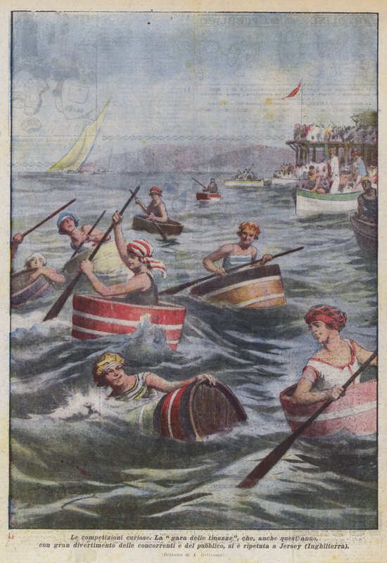 De nysgerrige konkurrencer af Achille Beltrame