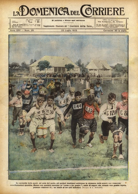Sports kuriositeter af Achille Beltrame